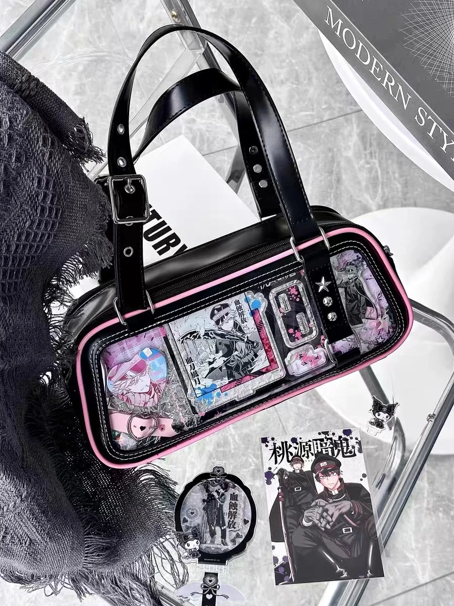 Японские милые сумки через плечо прозрачная сумка общего назначения униформа JK