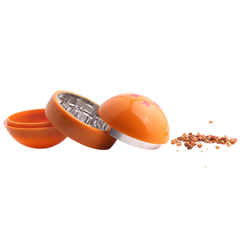 

Dragon Ball Z Grinder 55mm Goku Ball Herb Grinders Metal Zinc Alloy Plastic Metal Grinders 3 Parts Smoking Accessories Gift 2023