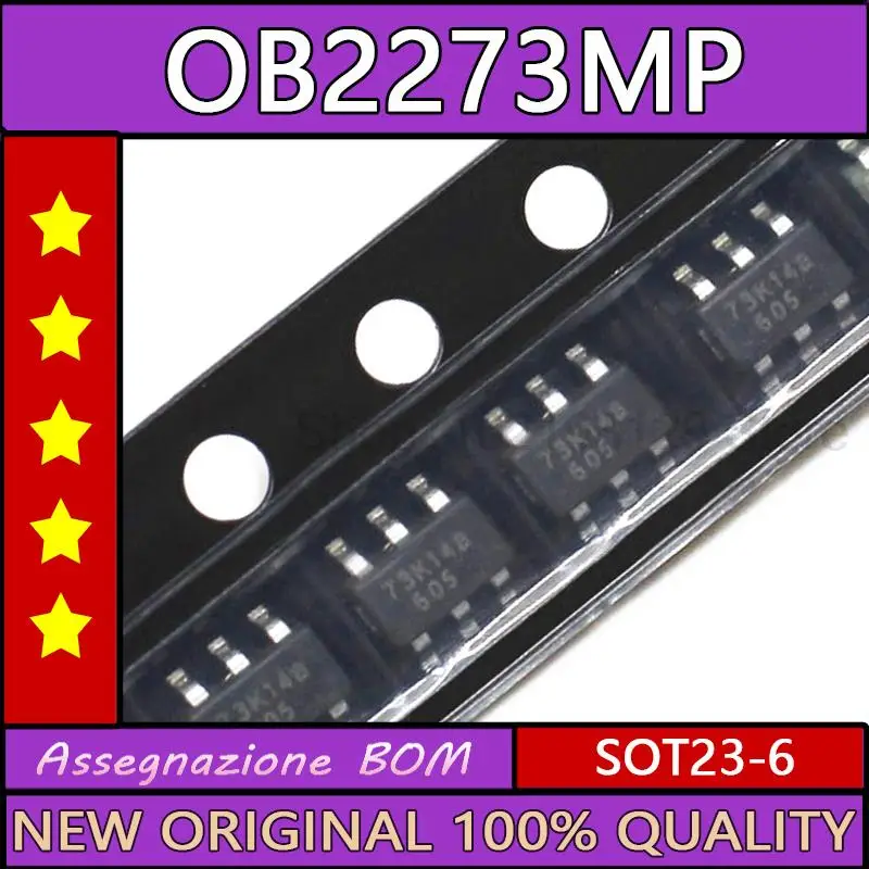 

10 шт. 100% новый OB2273MP OB2273M OB2273 sot23-6 IC чипсет