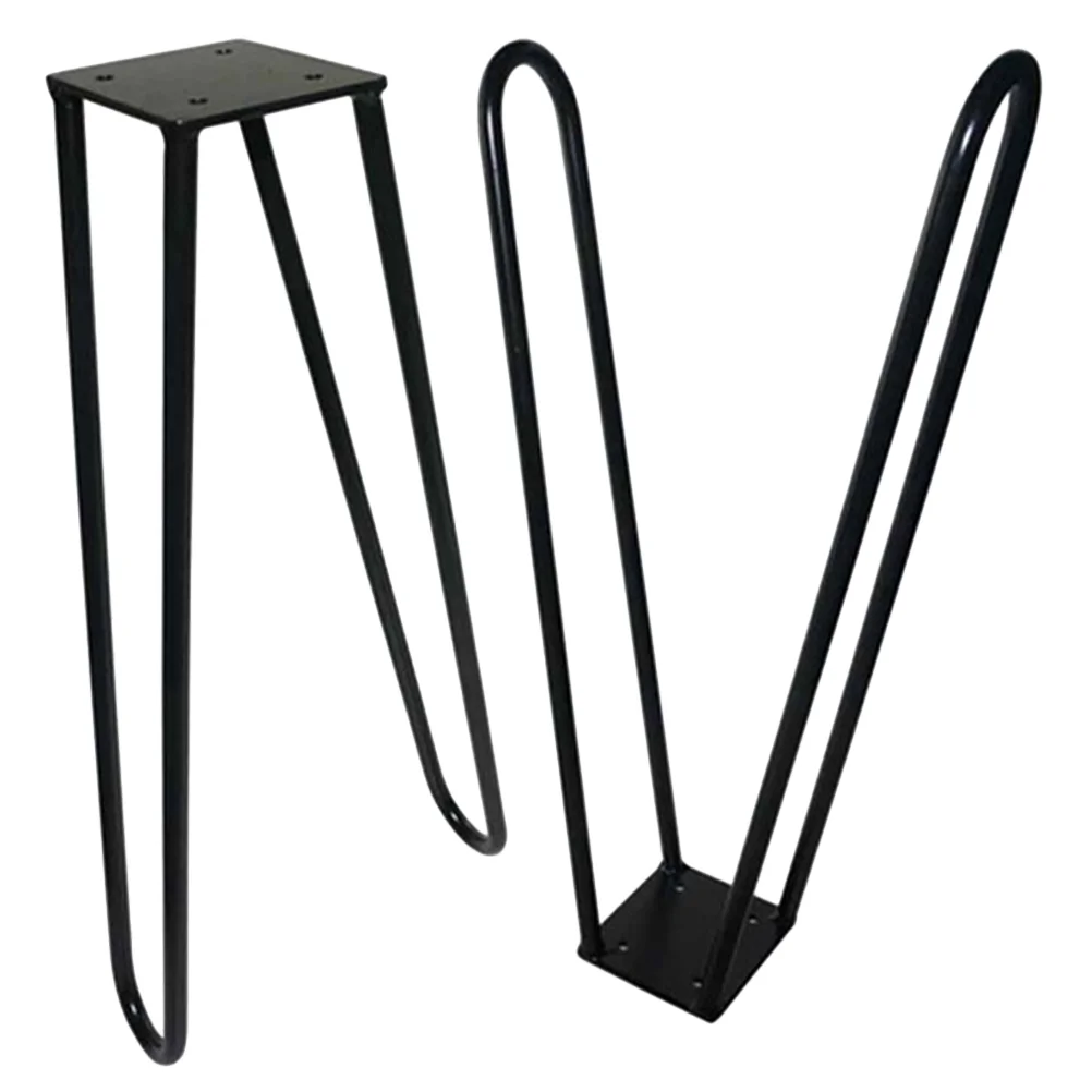 

Legs Table Hairpin Metal Leg Furniture Bench Coffee Replacement End Desk Stool Pin Side Feet Part Short Sofa Floor Protector