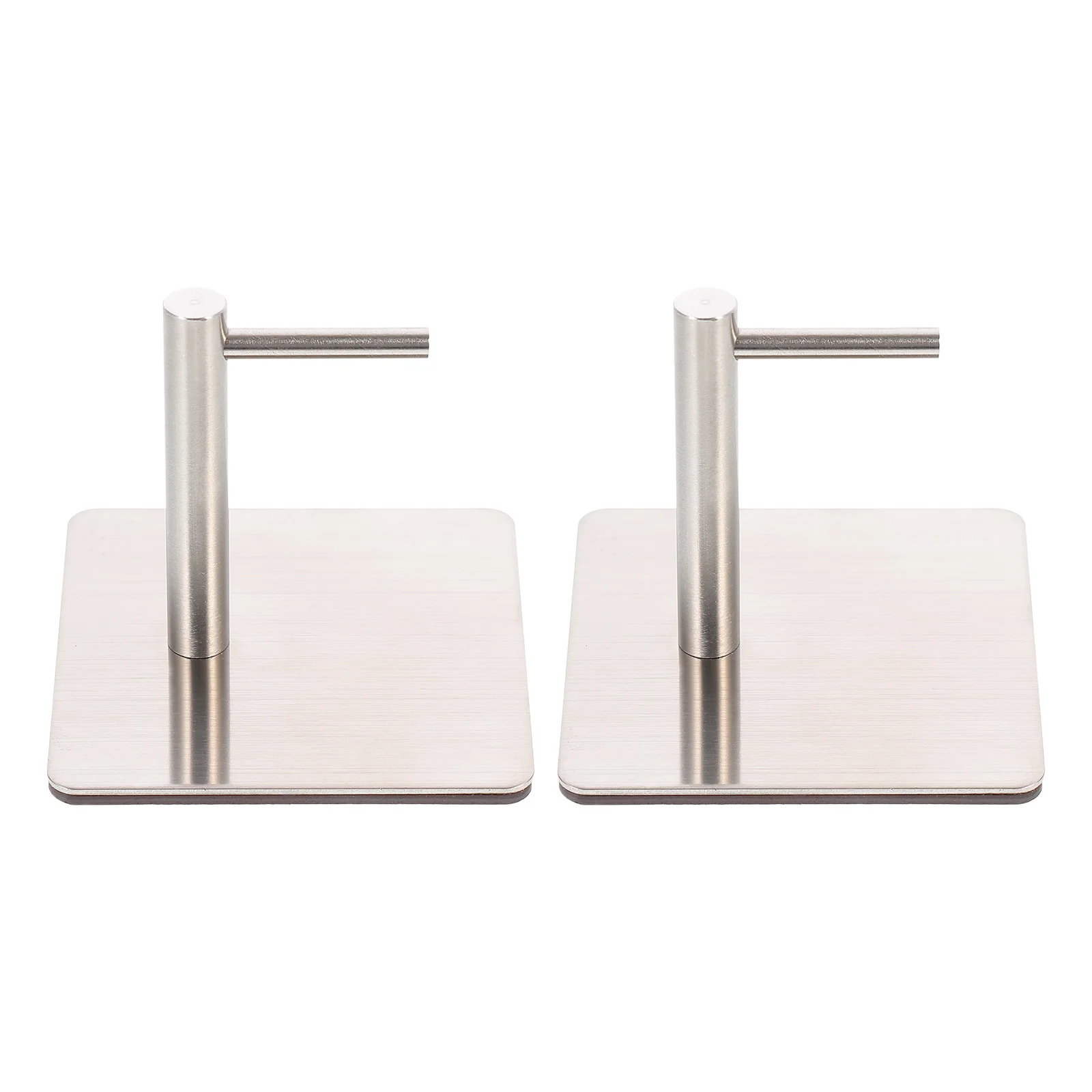 

1 Pair Kitchen Magnetic Hooks Punch-free Hanger Stainless Steel Magnetic Hooks