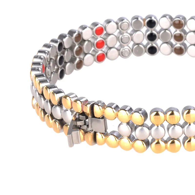 Мужской Магнитный браслет для женщин и мужчин гематит здоровья энергия ионы