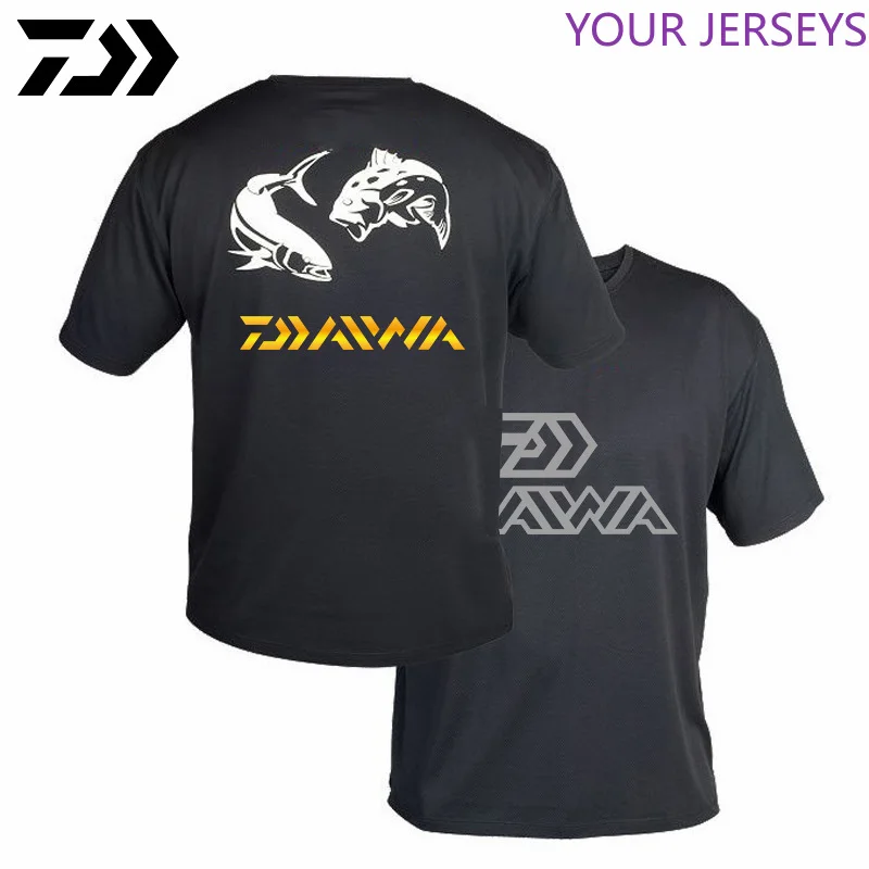 A Cawanfly Fishing T-shirt/ Fishing Clothing/ Outdoor Kleding Fishing Shirt Short Sleeve Sports Outdoor Fishing Wear For Men