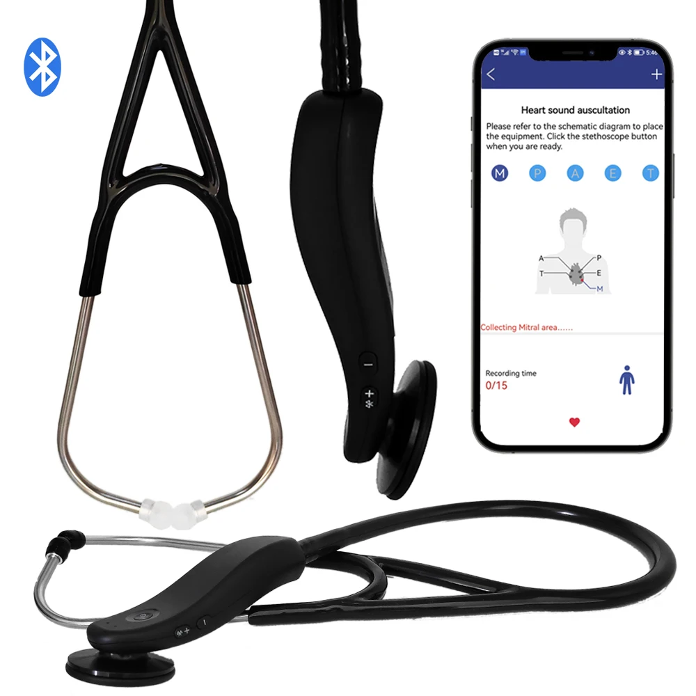 

Medical cardiology digital stethoscope multifunctional stethoscope electronic