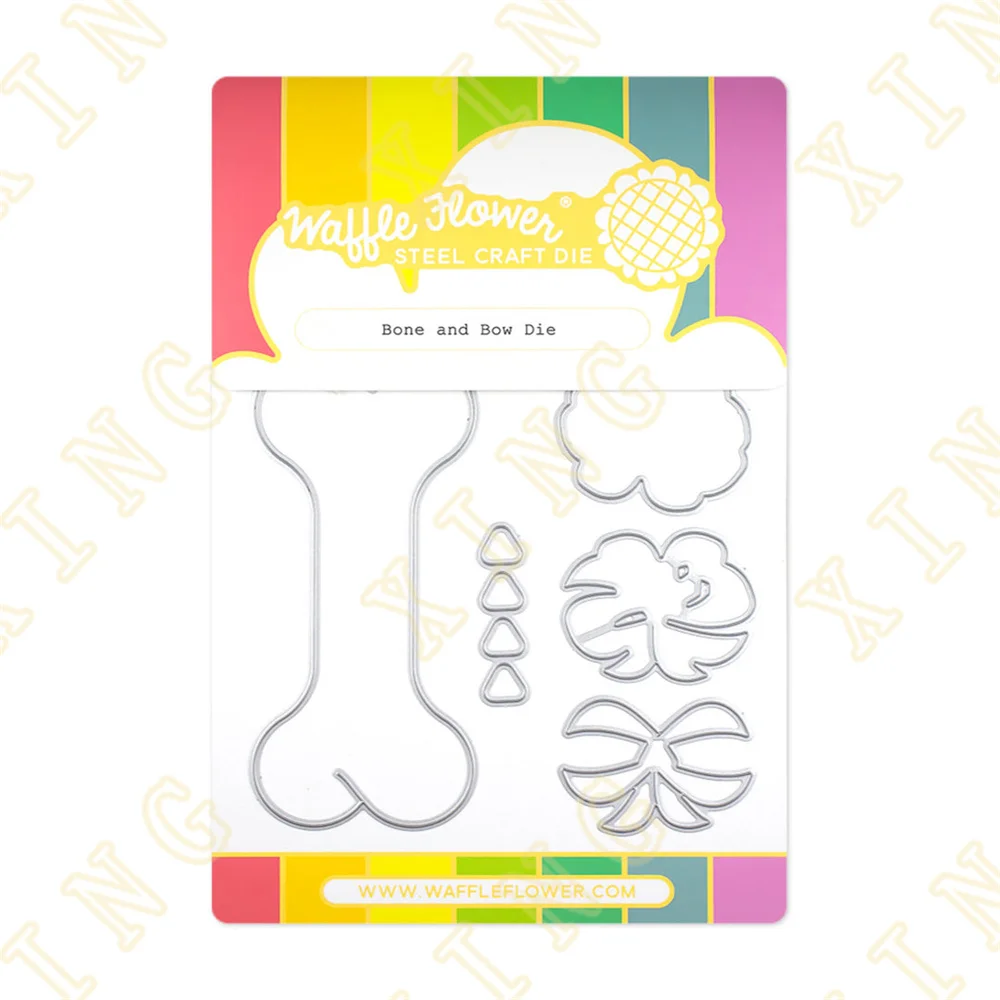 

Bone and Bow Die Metal Cutting Die Scrapbook Embossed Paper Card Album Craft Template Cut Die Stencils New for 2023 Arrival