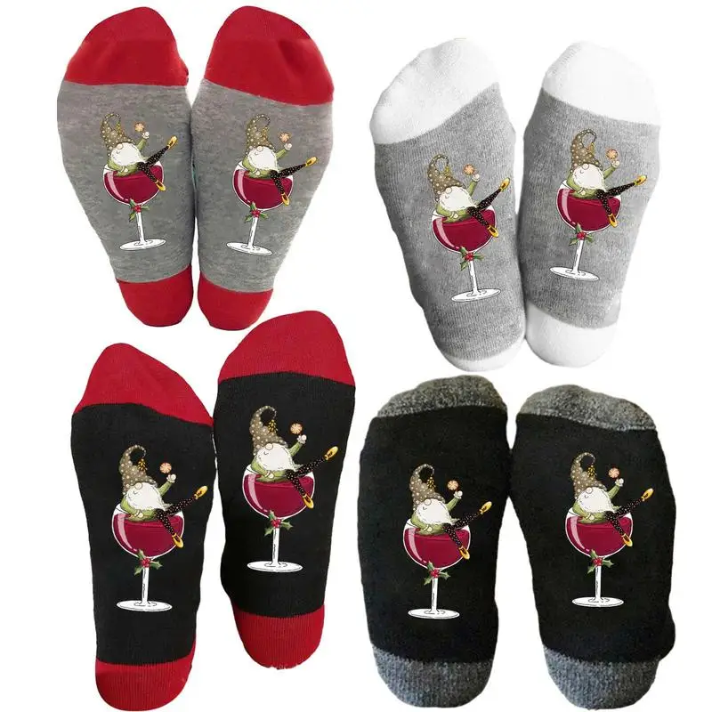 

Рождественские носки, зимние носки, красочные носки, Рождественская тема, носки с поглощением пота, подарок для жены, бабушки, мужа, брата