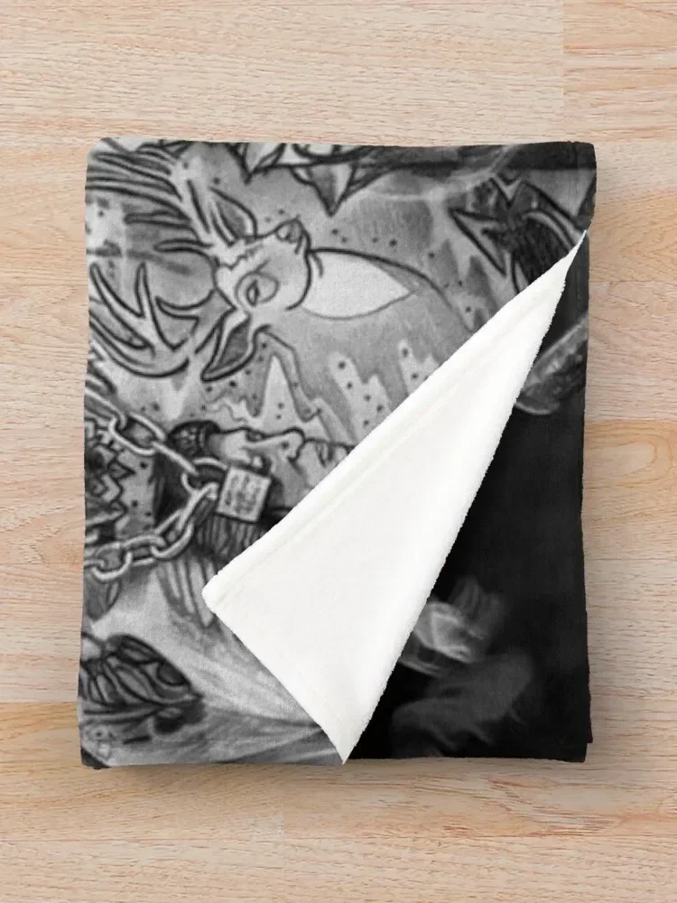 Пушистое одеяло Yelawolf x Caskey