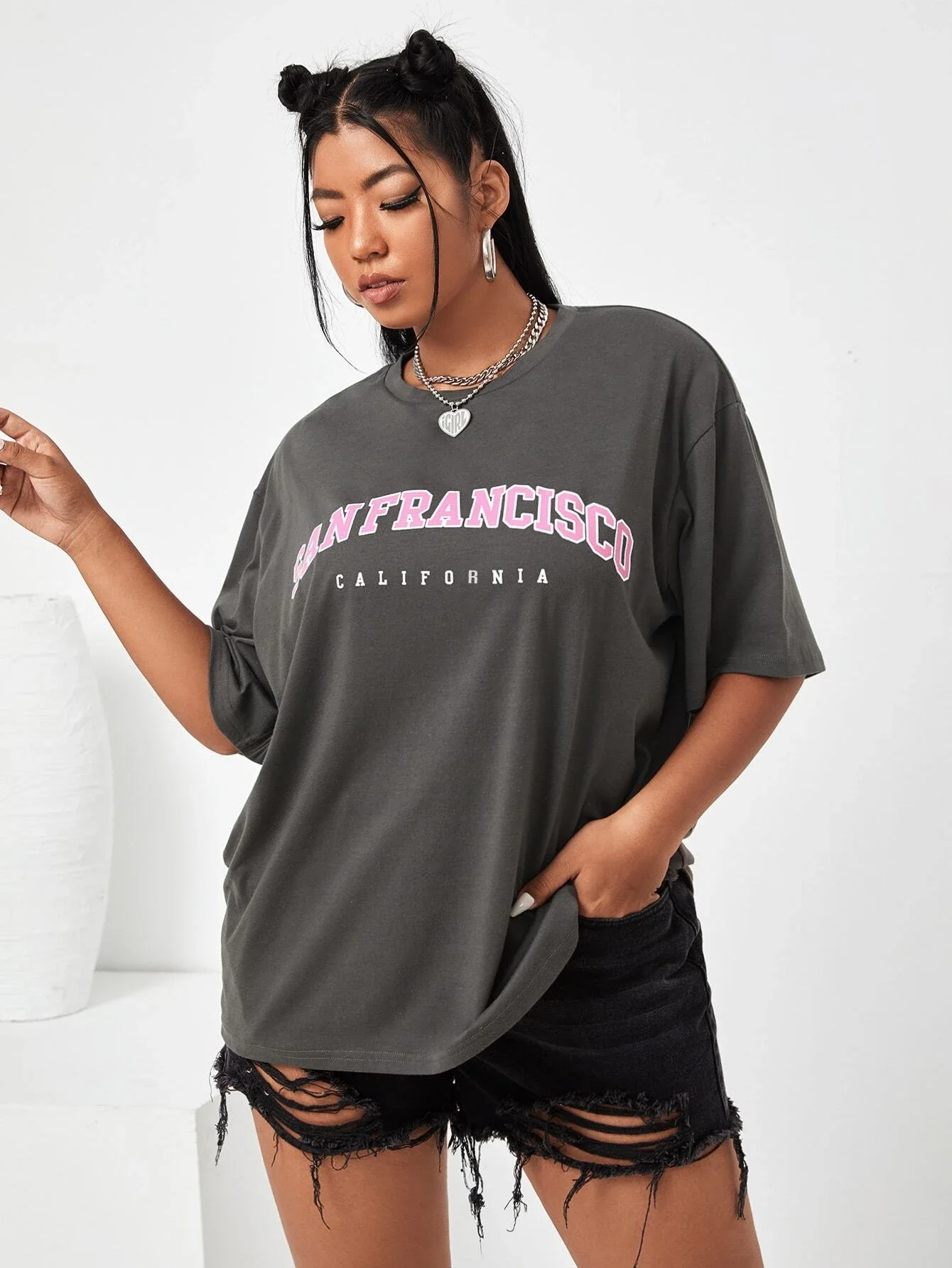 Plus Letter Graphic Tee