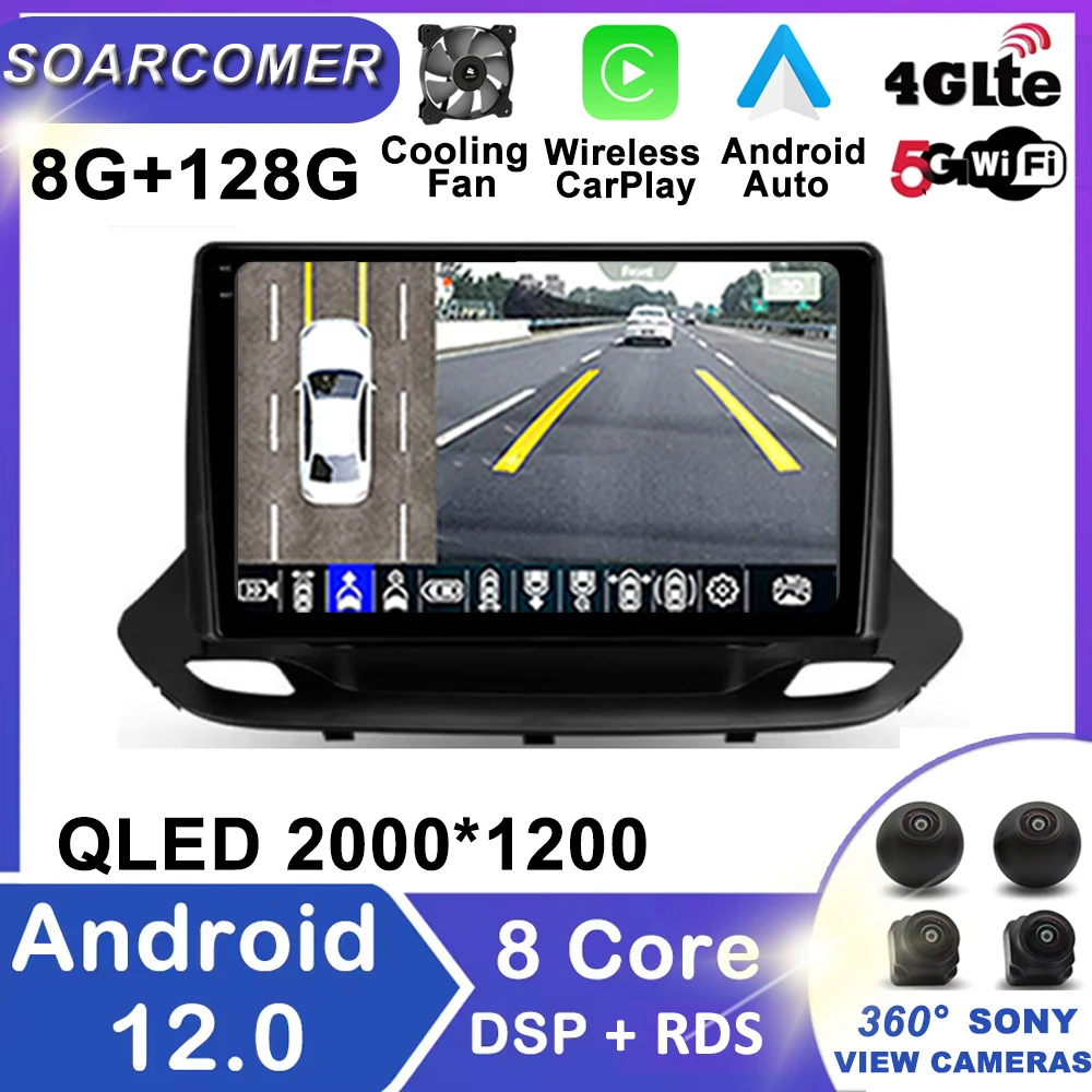 

Автомагнитола на Android 12 DSP для автомобиля мультимедийный видеоплеер навигатор GPS навигатор для Skoda Yeti 5L 2009 - 2014 2 Din Dvd