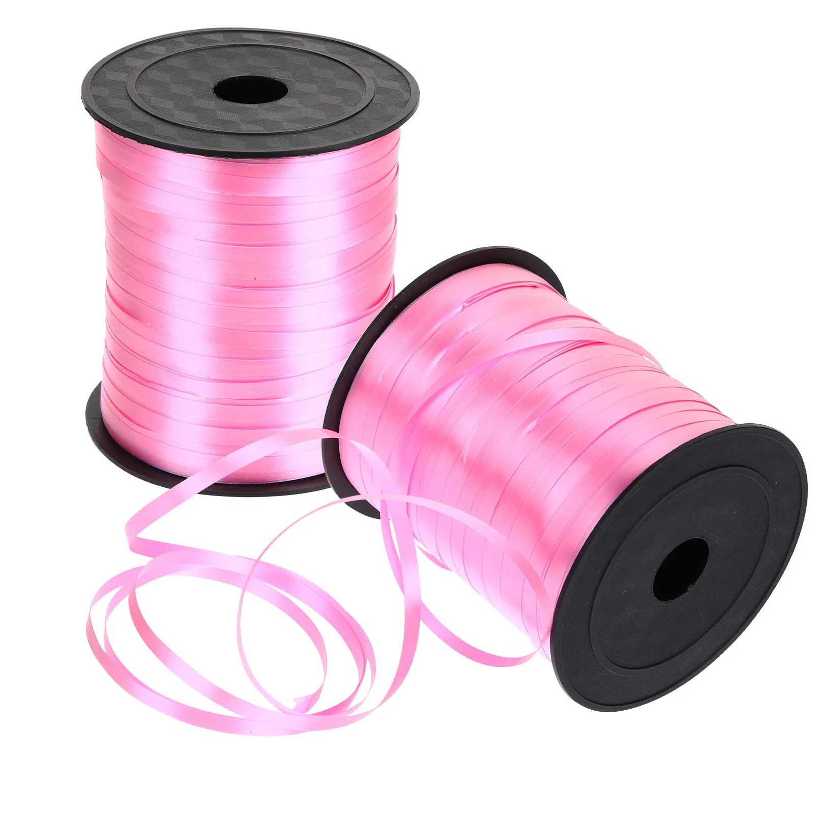 

2 Rolls Multi-purposes Decorative Birthday Balloon Ribbons Craft Gift Ribbon Wrapping Ribbon Gift Decoration