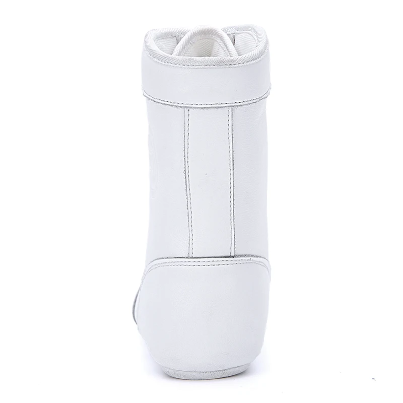 New Mens Wrestling Shoes Professional High Top Boxing Shoes Men's White Black Sneakers Size 37-47 Lace Up Boxing Training Boots