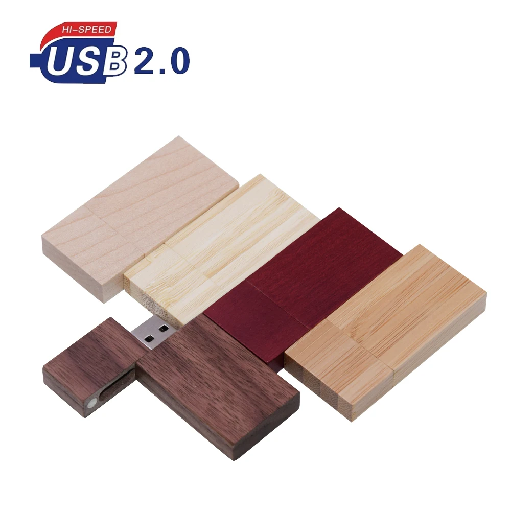 

Wooden USB Flash Drives 2.0 maple wood pendrive 4GB 8GB 16GB 32GB 64GB Pen Drive customize logo Cle Memory Stick wedding gifts