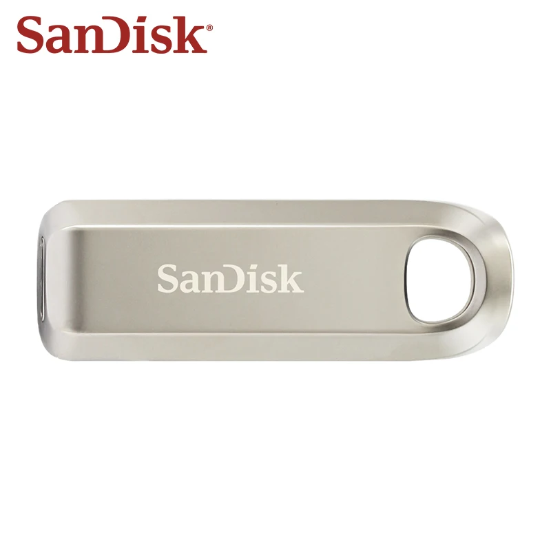 Фото Флеш-накопитель SanDisk Ultra Luxe CZ75 USB3.2 Gen1 Type-C, скорость до 400 МБ/с, металлический корпус, 64 ГБ, 128 ГБ, 256 ГБ, OTG, для телефона и ноутбука №4
