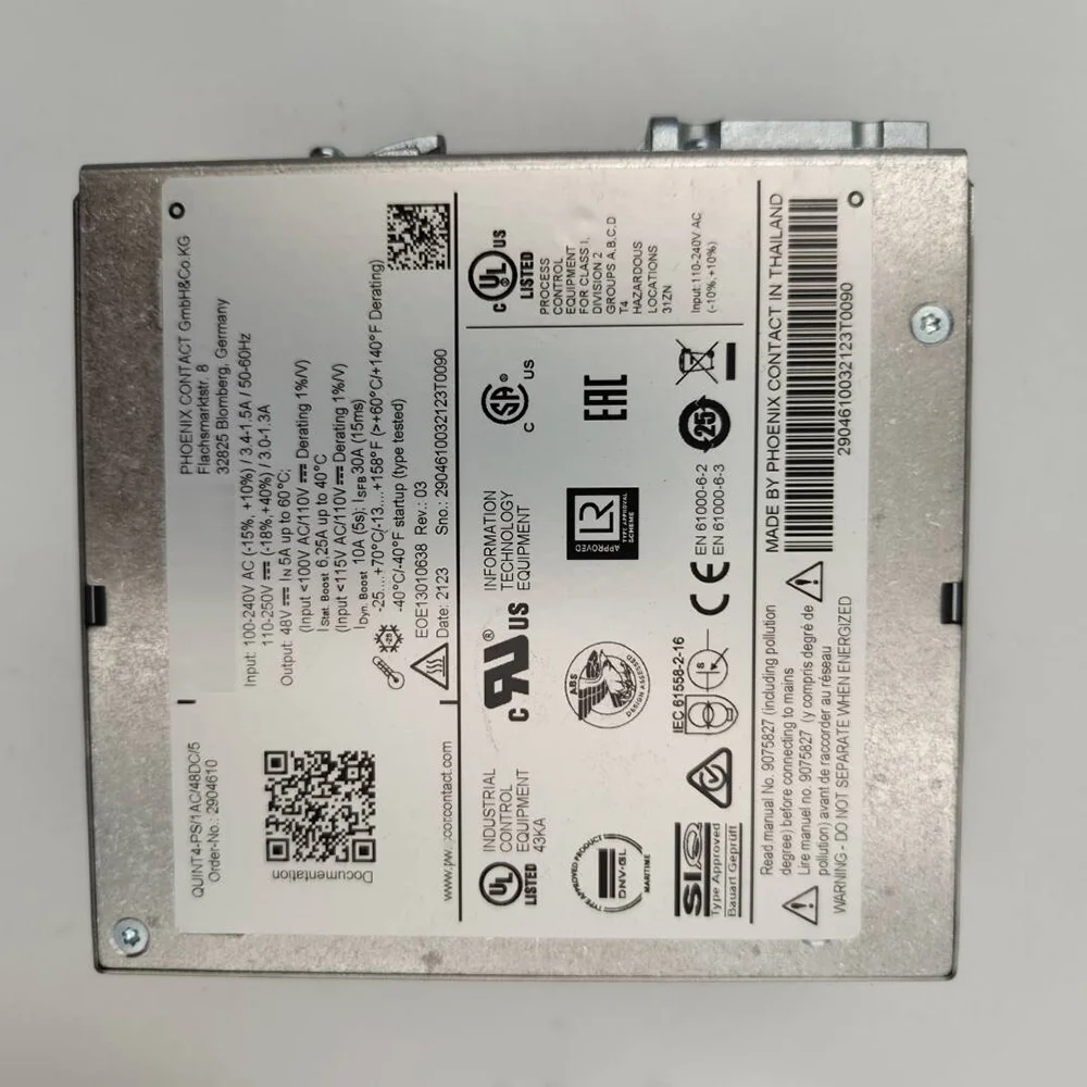 QUINT4-PS/1AC/48DC/5 QUINT POWER для импульсного источника питания Phoenix 48VDC/5A 2904610