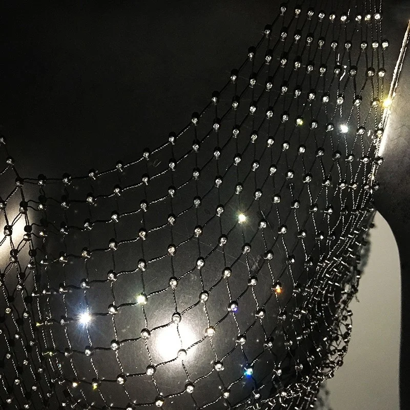 Женская прозрачная футболка с V-образным вырезом