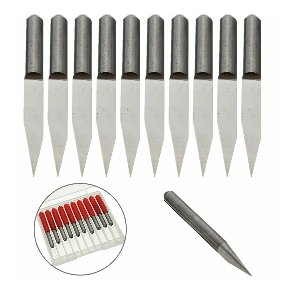 

Tools Engraving Bit 0.1mm 10 Piece 10pcs 20 Degree 3.175mm Shank Carbide