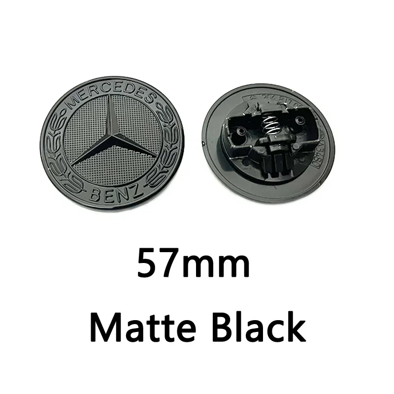 

1 шт., 44 мм, 57 мм, 74 мм, металлический для Mercedes Benz, передний капот, головка капота GLA GLB GLC GLE E200 E260 E300, автомобильный значок, эмблема, аксессуары