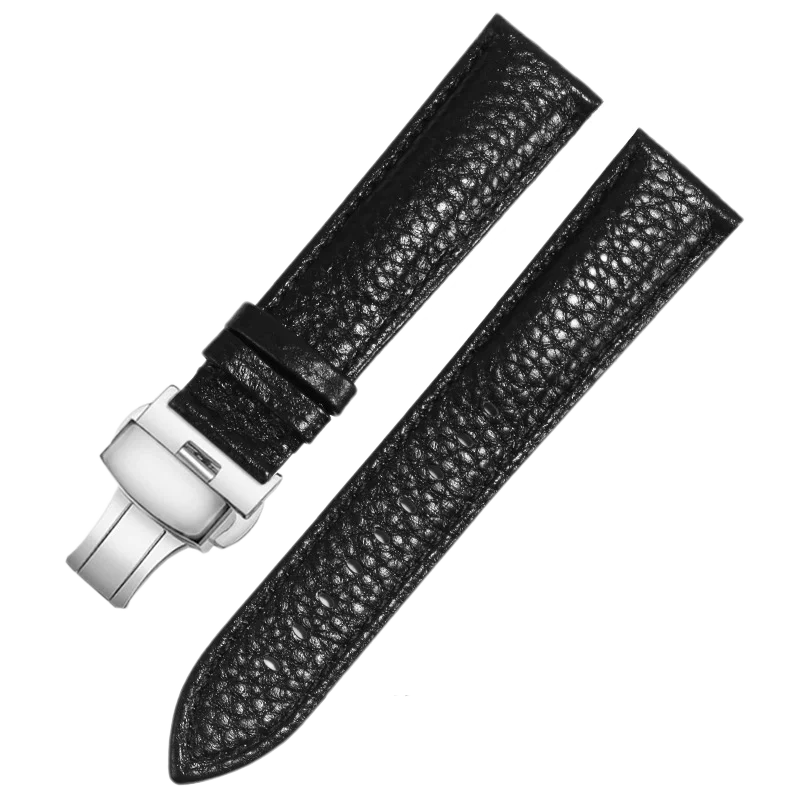 General Replacement Strap 12/13/14/15/16/17/18/19/20/21/22/23/24 mm Men And Women Leather Watchband