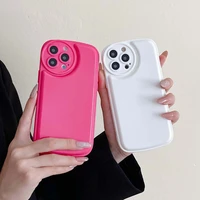 new 1 5mm thick bubble shockproof case for iphone 13 12 11 pro max xs max xr x 6 6s 7 8 plus se 2020 soft silicone cute cover
