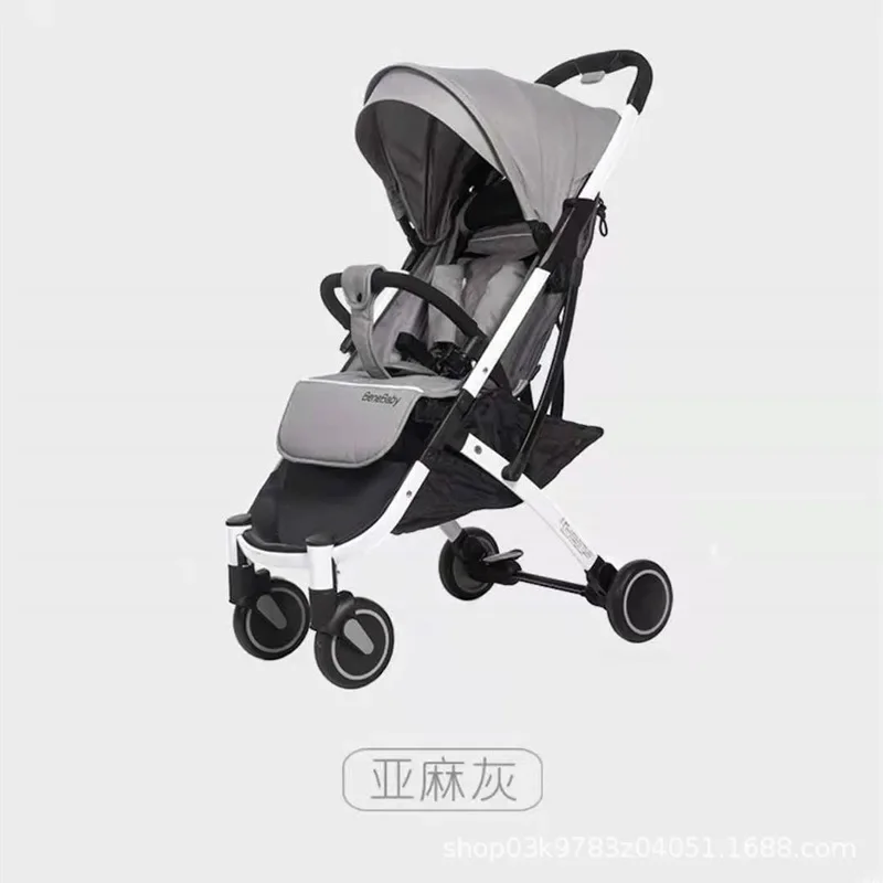 Складная детская коляска складная тележка с одной кнопкой