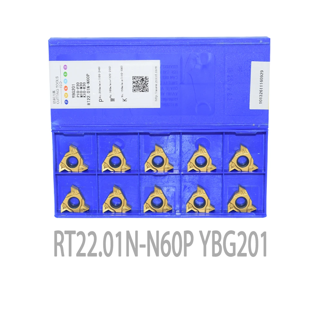 RT22.01N-N60P YBG201= 22IR N60 100% оригинальная вставка YBG201=Обработка: нержавеющая сталь чугун