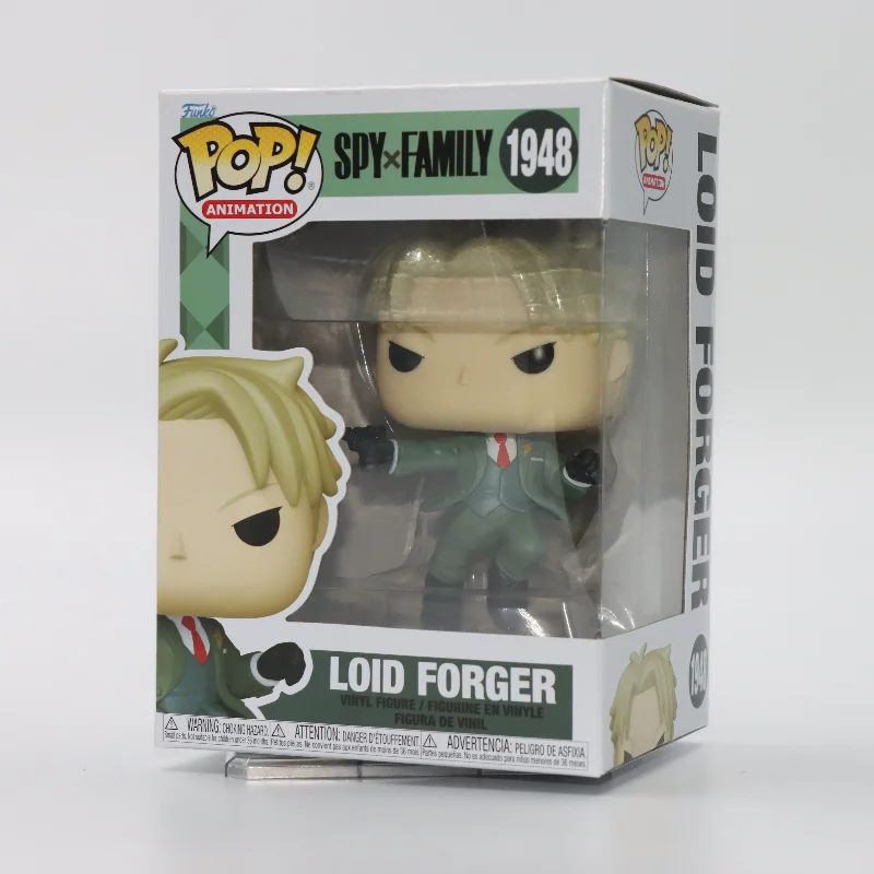 Фото Оригинальная виниловая фигурка Funko Pop Spy X Family Loid Forger, классический коллекционный настольный сувенир, премиальный подарок для фанатов №2
