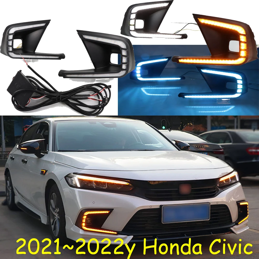 Автомобильный БАМПЕР фара для Honda Civic противотуманная 2014 ~ 2015/2009 2011y галогенная