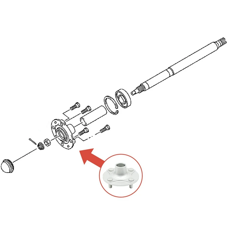 Заднее колесо для Yamaha Golf Cart запасная часть ступицы G29 привод газ электронная