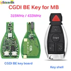 Оригинальный CGDI MB CG BE Key 315 МГц433 МГц для Mercedes Benz работает с CGDI MB программатором, поддержка всех FBS3 с 3B4B ключевым корпусом