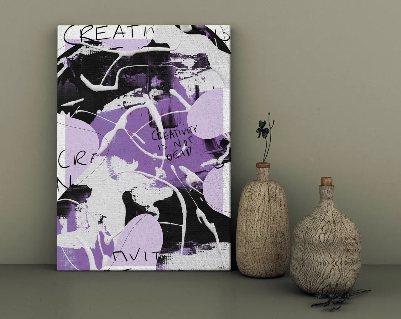 

Холщовый стол BK Home Creative Is Not Dead Design 30x50cm-1