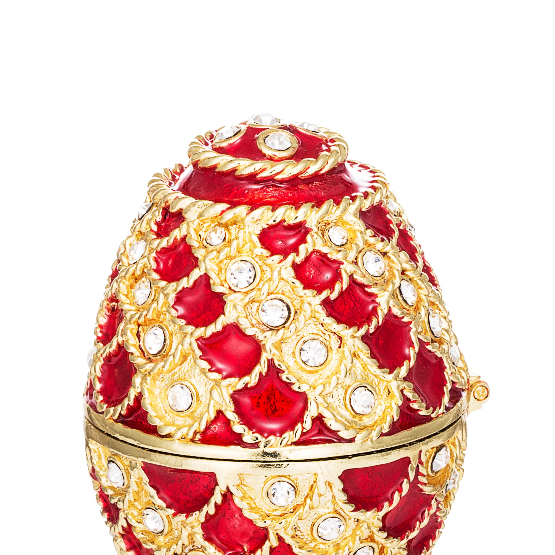 QIFU элегантное красное яйцо для ювелирных коробок подарок