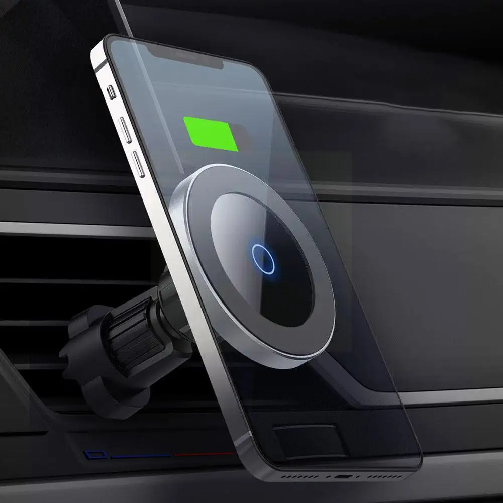 

Magnet Wireless Car Charger For 12 13 Fast Charger Magnetic Wireless Chargers For Magnetic Car Phone Holder C4j5