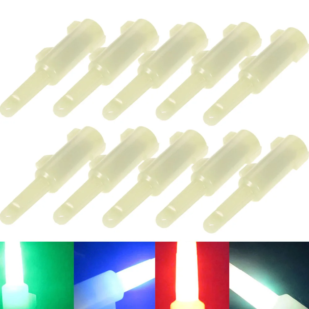 10 шт./партия светодиодные фонарики для подводной рыбалки