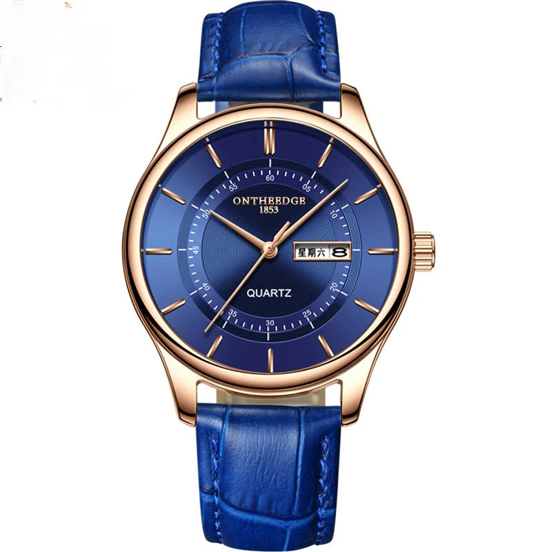 Лидер продаж 2025 года новые мужские деловые круглые кварцевые часы