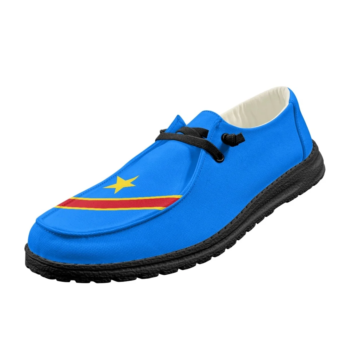 

Кроссовки ELVISWORD Мужские дышащие, модные классические туфли на плоской подошве, с флагом Конго, для дома и улицы, супер комфорт, для офиса, работы