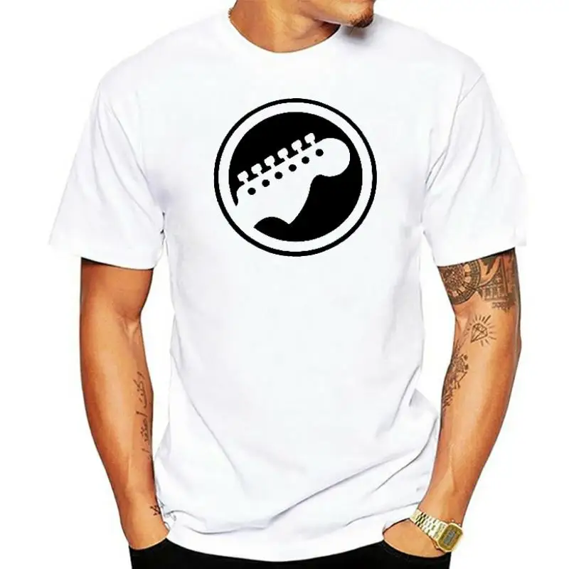 

Мужская футболка с изображением головы гитары звонка