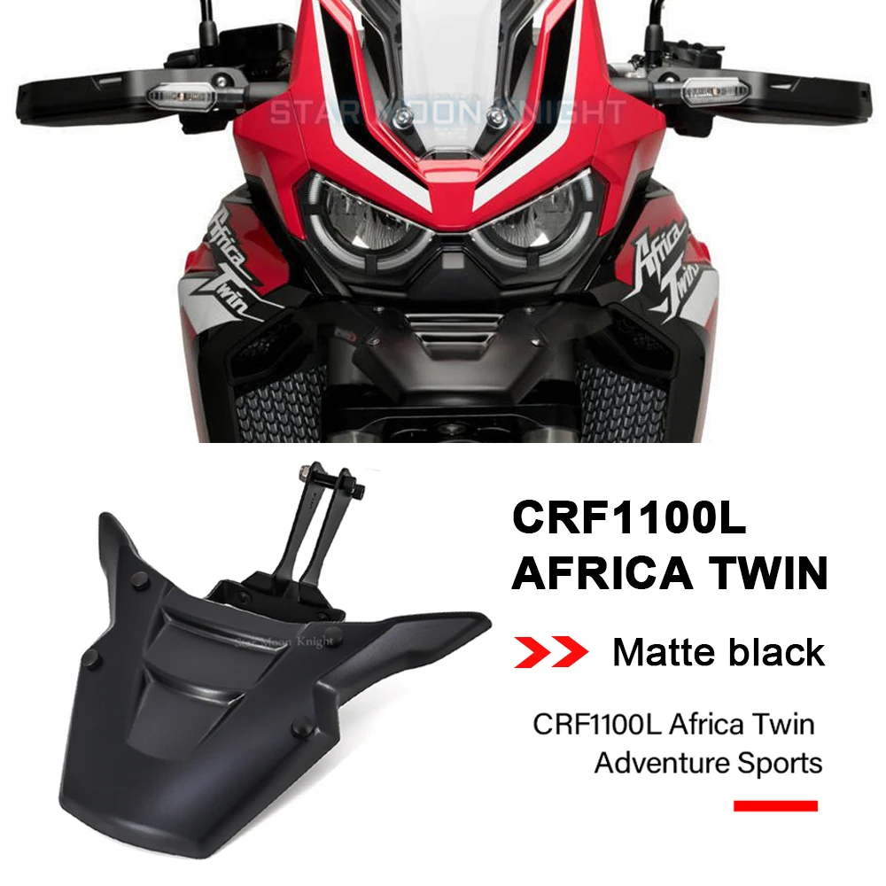 

For HONDA africa twin 1100 crf1100 crf1100l crf 1100 L Motorcycle mudguard Front Beak Fairing Extension Wheel Extender Fender