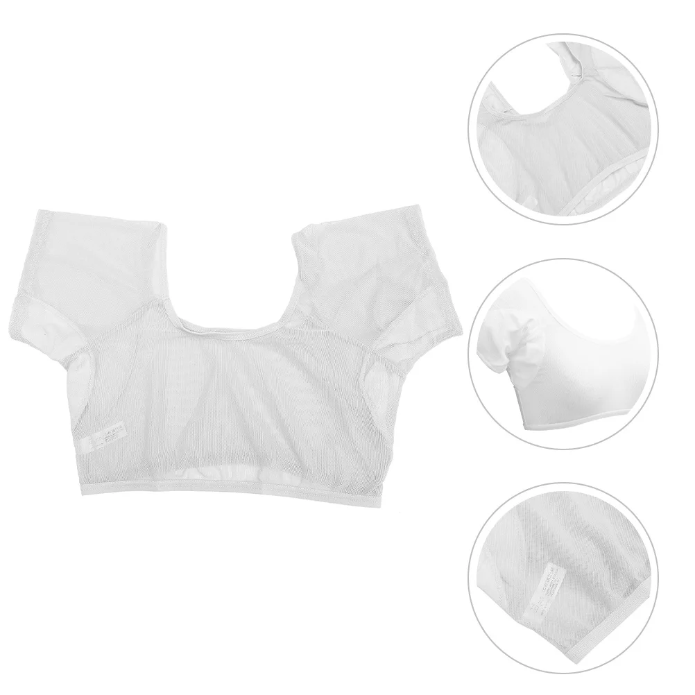 

Washable Armpit Sweat Vest Mesh Underarm Sweat Vest Women Breathable Sweat Vest