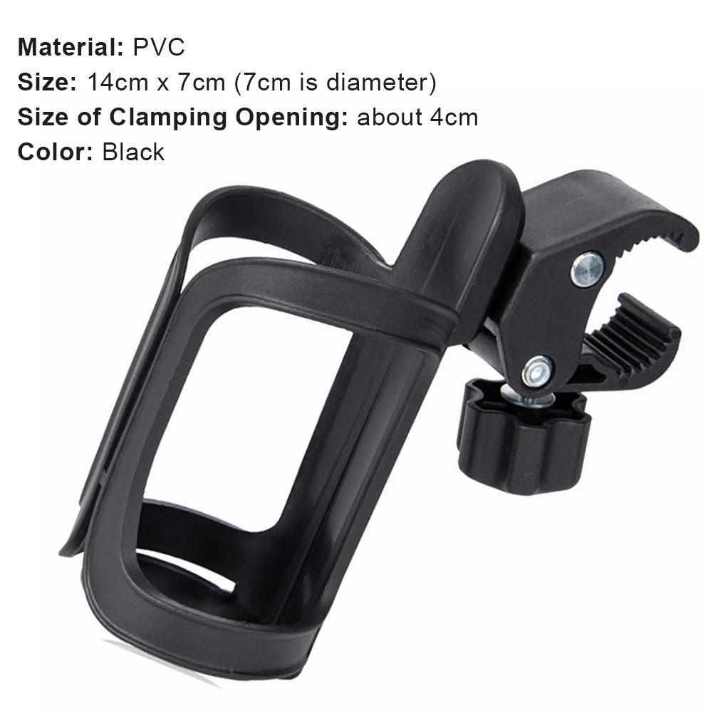 

MTB Bicycle Water Bottle Holder Cycling Drink Water Bottle Rack Holder Bracket Universal Stroller Bicycle Cup Rack Accessories