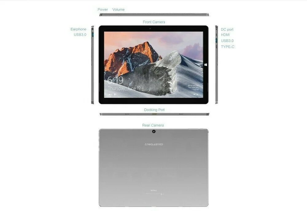 Рисунок 6 - Планшет X6 Pro, нетбук