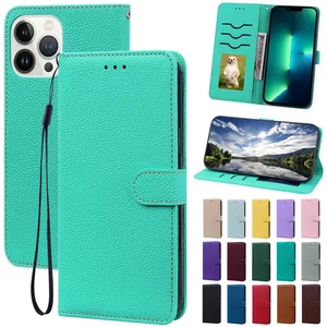 High Quality Pu Leather Flip Case For Xiaomi POCO M4 M3 X3 Pro F4 GT NFC F3 X4 M4 Pro 5G Business Wa in USA (United States)