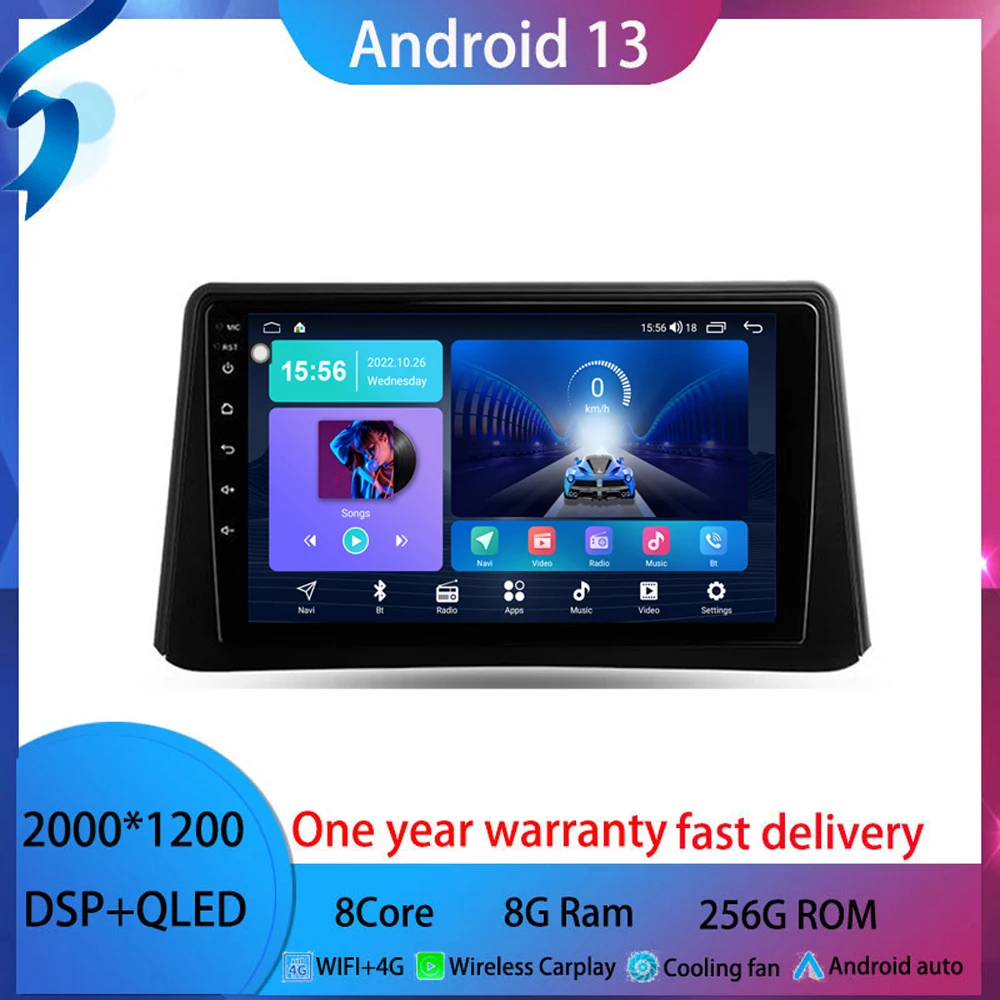 

Автомобильный радиоприемник 9 дюймов Android 13 для Opel Mokka 1 2012-2016 GPS-навигация Carplay мультимедийный плеер Автомобильный Стерео DVD 2 din