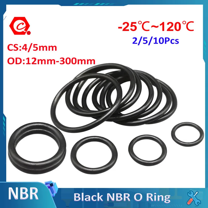 2-10 шт./лот CS4/5 мм резиновое кольцо черное уплотнительное из NBR фотокольцо
