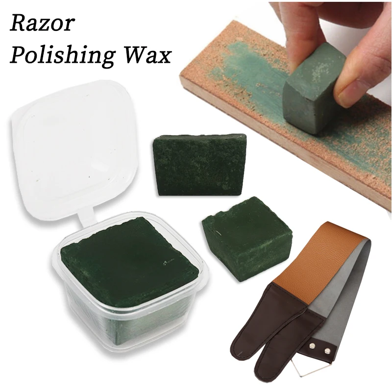 

2022 Hot Sale Razor Polishing Wax Knife Sharpener Green Fine Abrasive Polishing Paste Shaver Buffing Compound