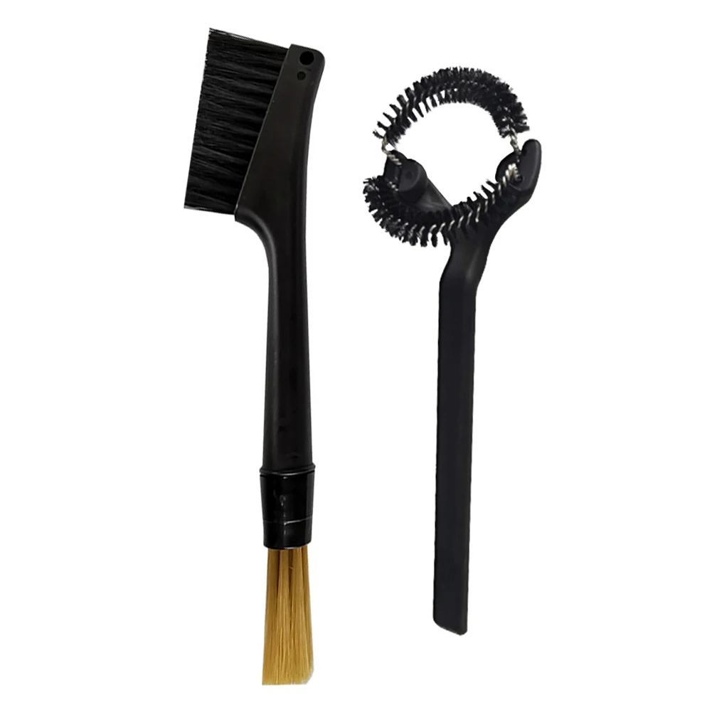 

51/58mm Coffee Grinder Brush Professional Coffee Machine Washing Brush Removable Comfortable Grip Double-end for Coffee Shop Bar