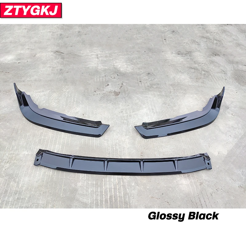 

3 шт. полипропиленовый материал, разветвители переднего бампера для Honda Civic 10-го поколения 2019