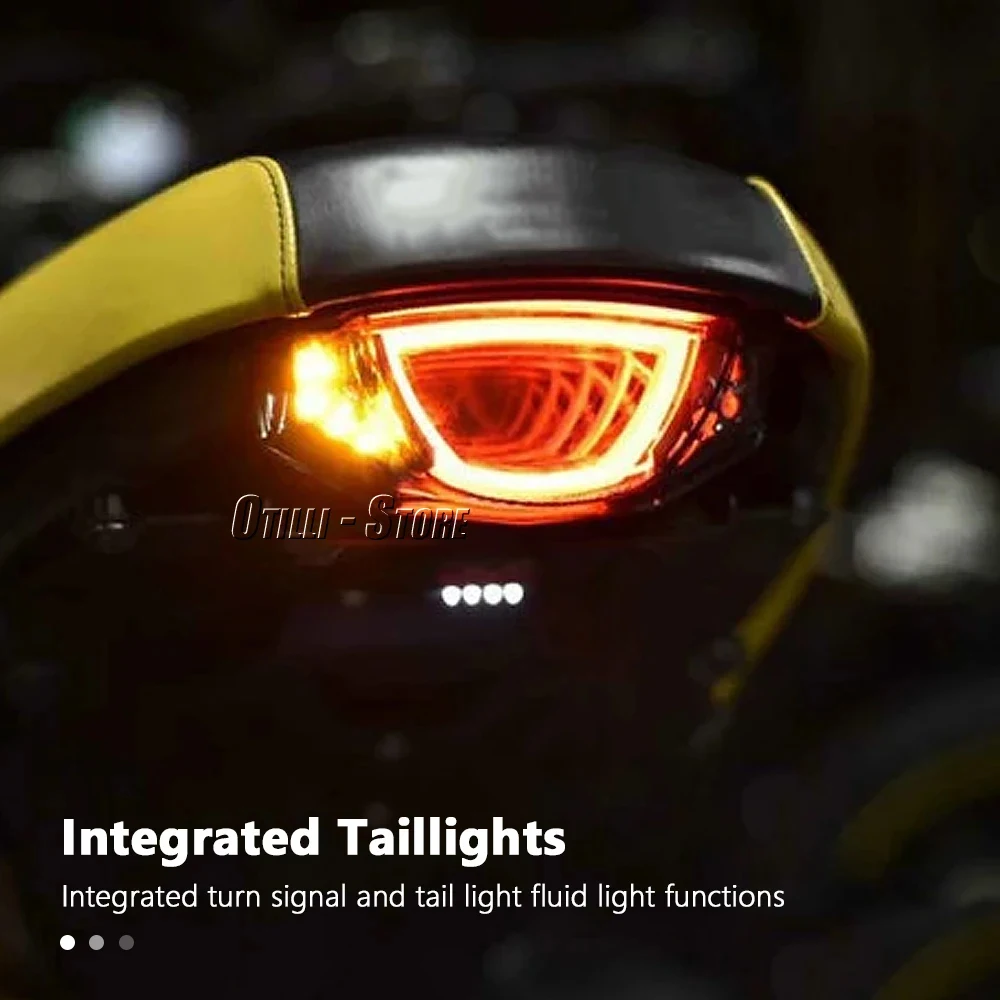 Для Ducati Scrambler 1100 800 SCRAMBLER 400 аксессуары для мотоциклов лампы интегрированные