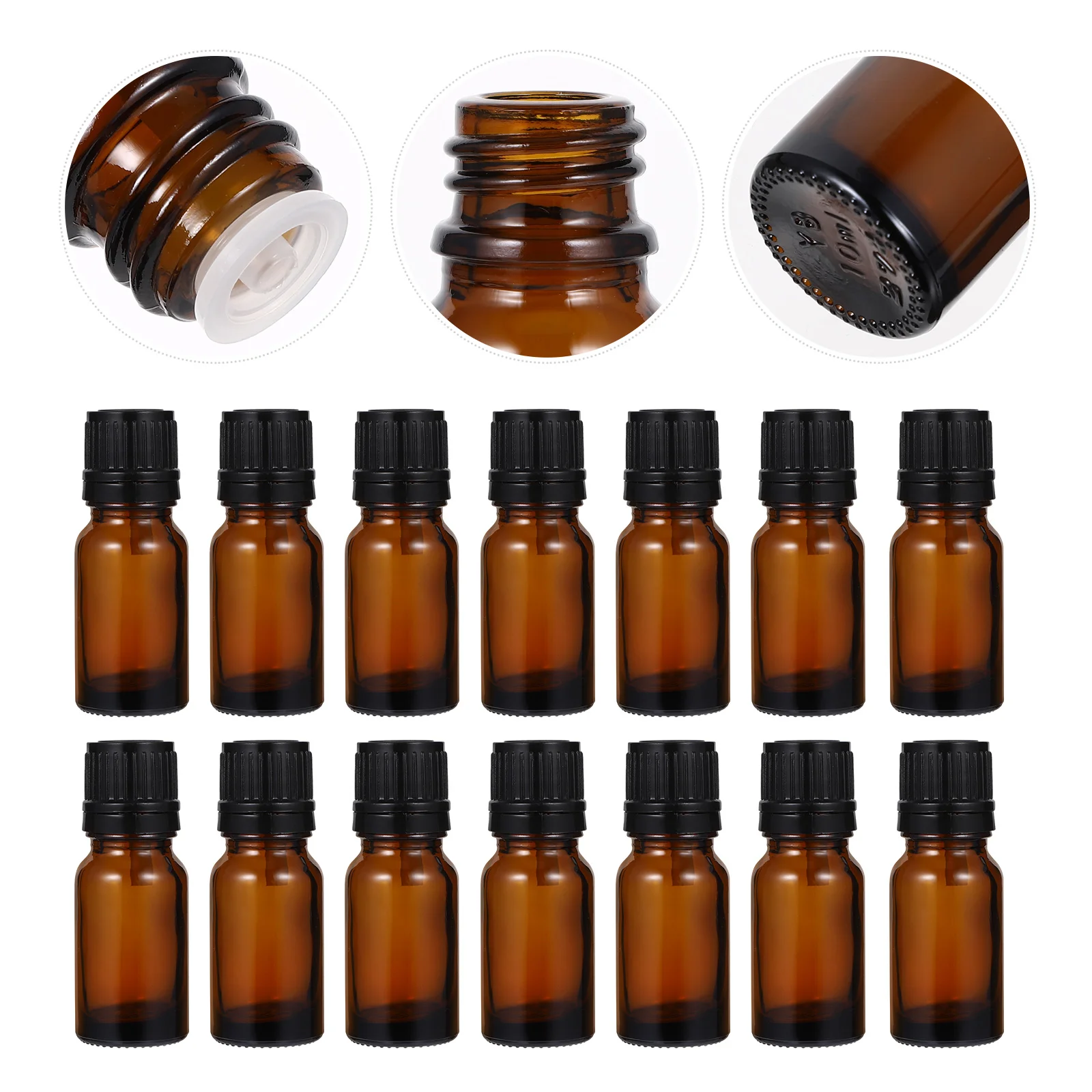 

24Pcs Essential Oil Bottles Chic Nice Safe Fine Refillable Empty Bottles Cosmetics Bottles Glass Bottles