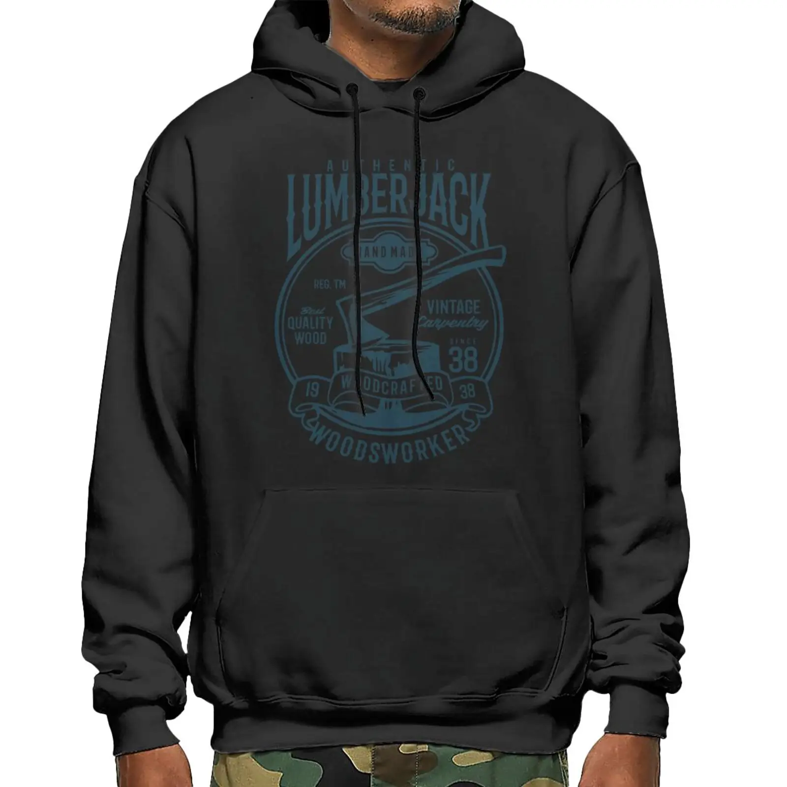 

Толстовки Holzfaller Lumberjack ручной работы, толстовки, женская одежда, мужской свитер Techwear, мужской свитер, мужская Толстовка Оверсайз
