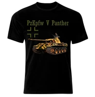 pzkpfw 5 panther tank panzer army deutschland wehrmacht germany t shirt mens 100 cotton casual t shirts loose top new